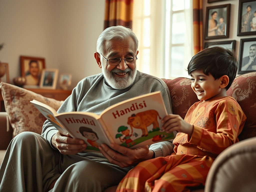 From Grandparents to Grandkids: Passing on Hindi Across&nbsp;Generations